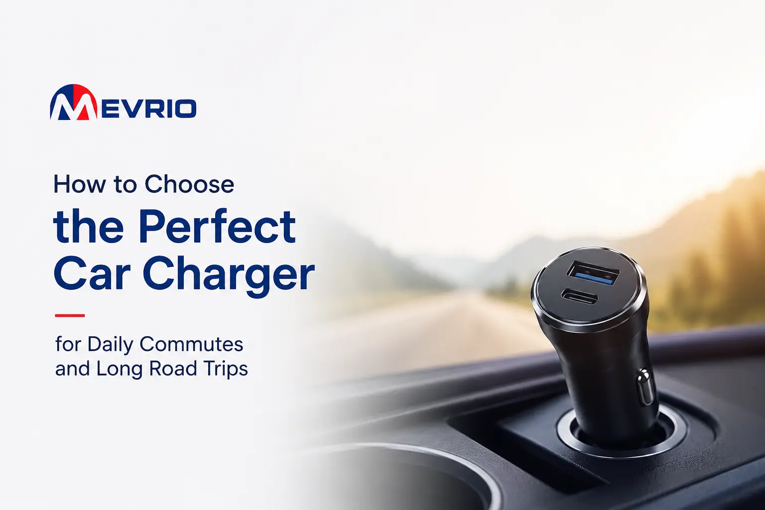 How to Choose the Perfect Car Charger for Daily Commutes and Long Road Trips | Mevrio
