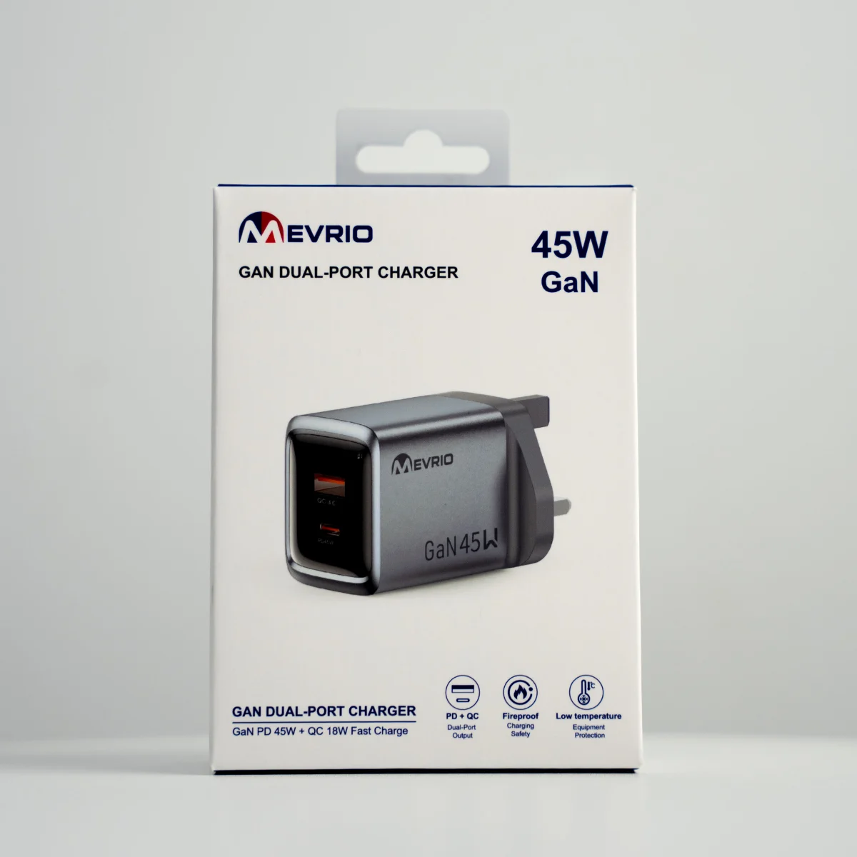 45W GaN Dual-Port Charger by Mevrio