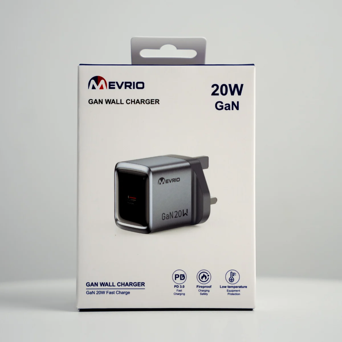 Mevrio 20W GaN Single Port PD Fast Charger